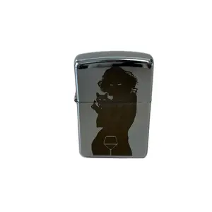 Cat Lady Engraved Lighter Case