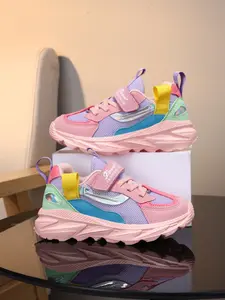 Fashion Mesh Breathable Casual Shoes, Girl Trendy Daily Leisure Shoes, Sizes 28-39, Boho Style, Medium Width