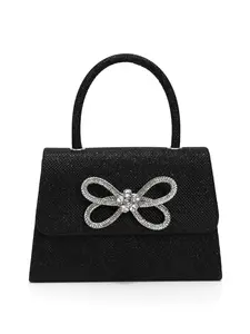 Elegant Evening Clutch Bag with Diamond Bow Design, Perfect for Weddings, Parties, Travel, Business, Birthdays & More, Elegant Fashion Handbag, Elegant Stylish Purse