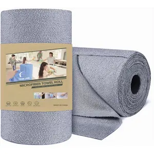 Dishwashing Cloth Kitchen Dry Wet Dual-Use Oil Absorbent Home Dish Towel Lazy Dish Cleaning Rag, Durable & Versatile Sponge Scrubber