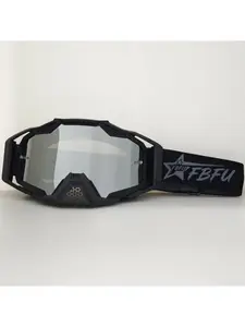 Motocross Protective Goggles Mountain Bike Riding Sunglasses Windproof Sandproof Anti Scratch Eyewear With Adjustable Strap Removable Nose Pad For Adult Riders Dirt Bike Goggles Off Road Goggles