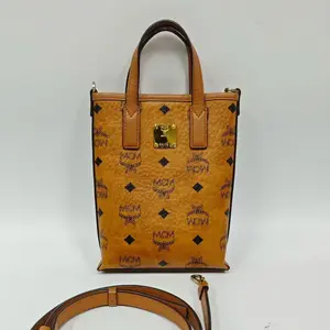 Pre-owned france Crossbody Bags MCM Cognac Sheet Music Mini (SZ H04369)