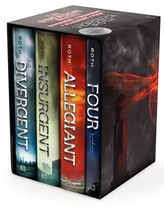 Divergent Series Four-Book Hardcover Gift Set: Divergent, Insurgent, Allegiant, Four (Divergent Series) by Veronica Roth [Hardback Book]