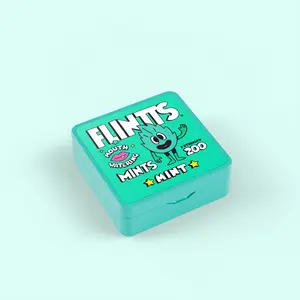 Flintts Mouth Watering Mints: Mint F-Strength 200, Sugar-Free & Vegan, Dry Mouth Mints