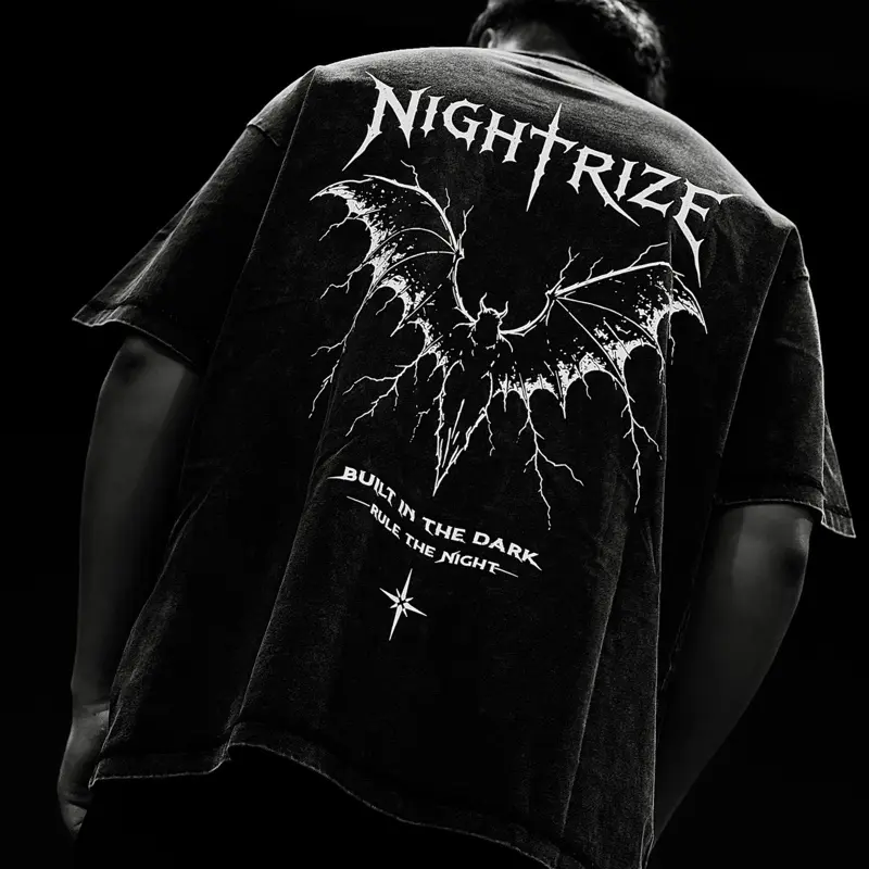NightRize 275 GSM Premium Oversized Vintage Tee
