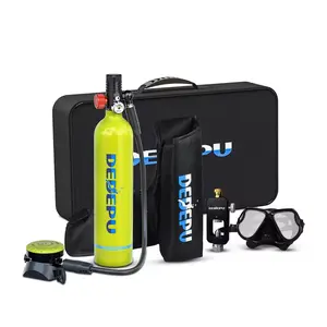 DEDEPU S5000A-A 1L Snorkeling Diving Equipment for Adult Scuba Diving and Snorkeling mini scubadivingtank Portable Tank dive gear miniscuba divinggear
