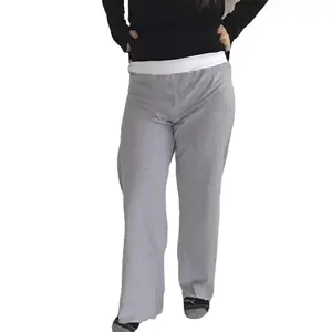 Gray Lounge Thin Light Weight Comfy Pajama Yoga Pant Fabric Loungewear