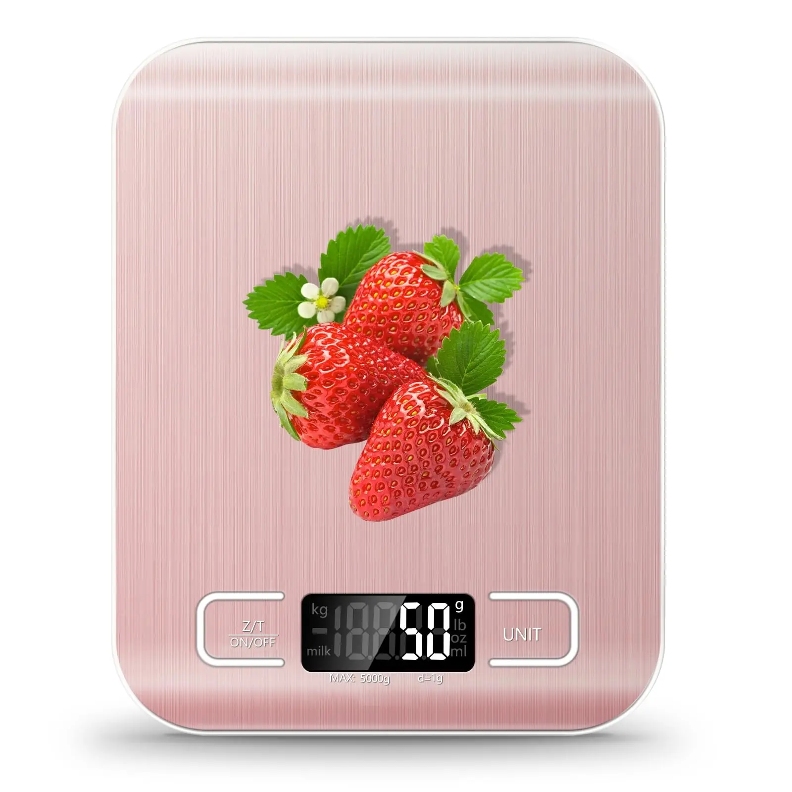 10kg Digital Kitchen Scale, Precision 1g/0.1oz, Stainless Steel Material, Ideal for Baking and Cooking, Durable and Accurate Weighing Tool
