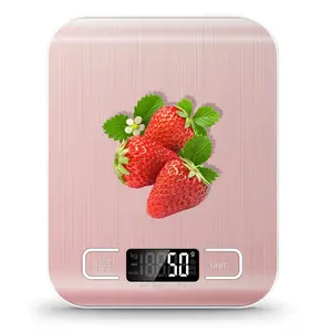 10kg Digital Kitchen Scale, Precision 1g/0.1oz, Stainless Steel Material, Ideal for Baking and Cooking, Durable and Accurate Weighing Tool