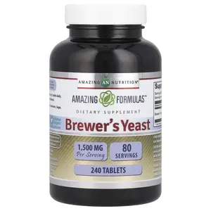 Amazing Nutrition Brewer's Yeast, 240 Tablets (500 mg per Tablet)