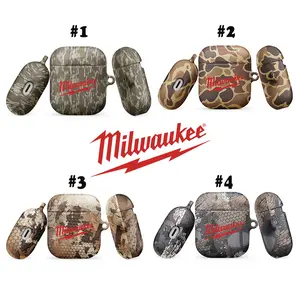 Milwaukee Tool Bottomland Hunting Camo AirPods Case - Protective Case for Apple Wireless Earbuds