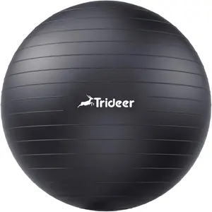 The Trideer yoga ball is a multi-purpose tool that supports physical training, improves balance, stabilizes the body and is suitable for fitness, therapy, pregnancy or as an office chair, with a convenient pump.