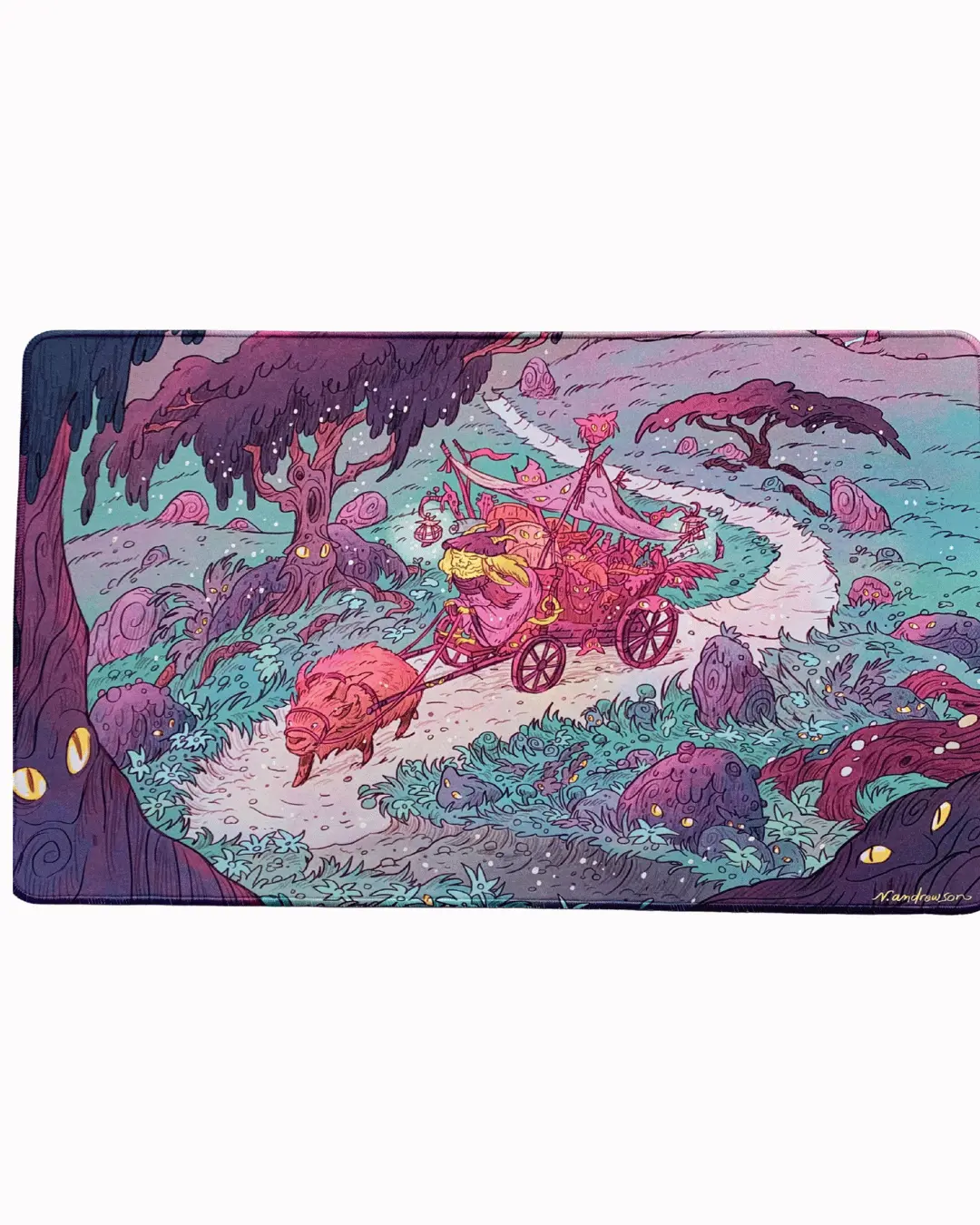 Lorwyn Eclipse Bundle Box Art Artisan Mousepad - Fabric, Washable, Low Rubber Anti-Slip Base Accessory Made for Gaming, Card Game Collectible Setups