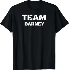 100% cotton Unisex Team Barney Clothing For People Who Like Barney T-Shirt