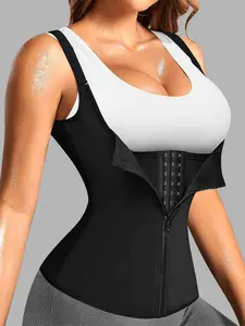Women's Sport Waist Trainer, Shapewear, Adjustable Strap Body Shaper, Push-Up Bra, Tummy Control, Comfortable Fit, Ideal for Daily Wear