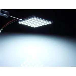 iJDMTOY White 48-SMD-5050 LED Interior Panel Light For Any Cars, Trucks Interior Dome Light