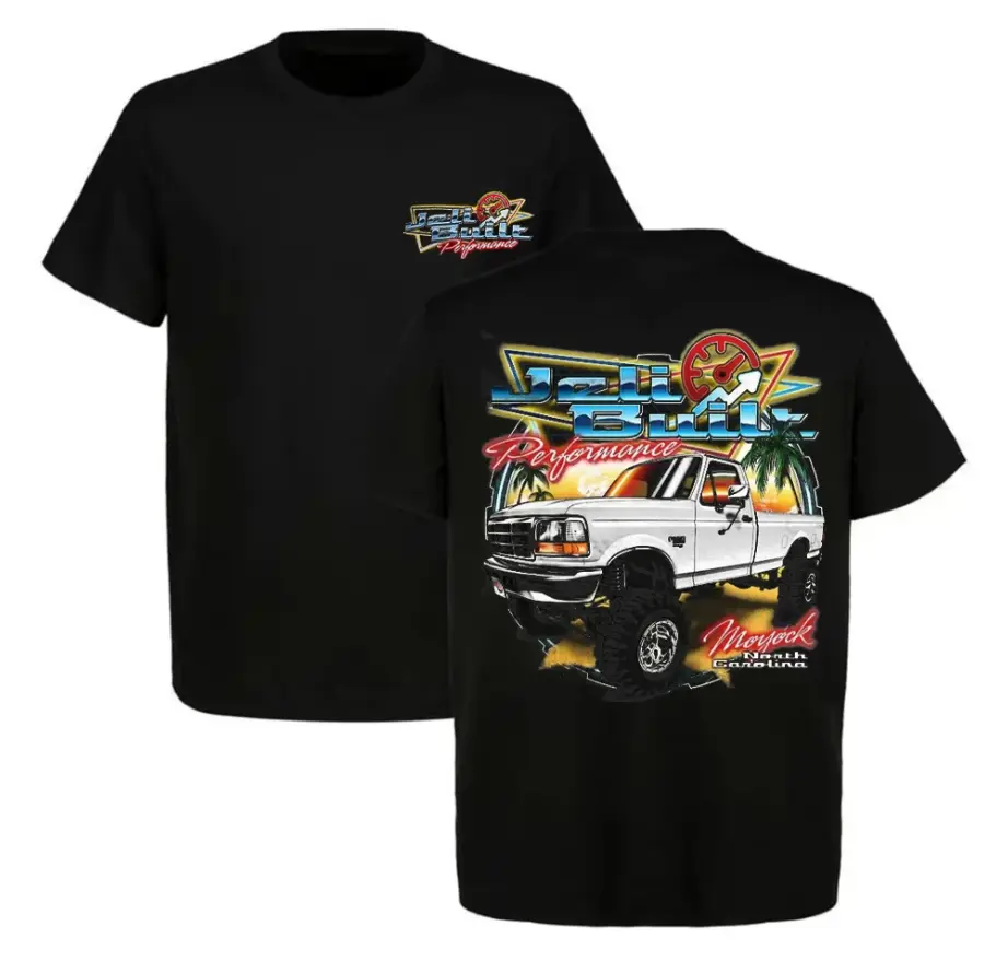 JeliBuilt Unisex T-shirt, Vintage Racing Graphic Shirt for Gearheads, graphic tees, shirts men, Men's Graphic Round Neck T-shirt