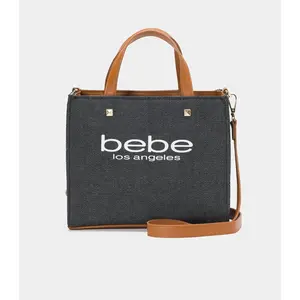 BEBE RIAN CANVAS TOTE