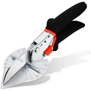 Miter Shears for Wood Trim, Adjustable 45 ° -135 °   Multi-Angle Handheld Tool, Multifunctional Trunking, Moulding Shears, Perfect for Mitre Cutting, Quarter Round, No Replacement Blade |   LFXP3101S