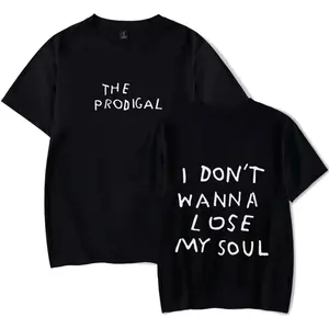 Josiah Queen The Prodigal Merch Short Sleeve funny T-shirt Unisex Fashion Crew Neck Top Classic Street Style Gift for Birthday Holiday Christmas Halloween Unisex