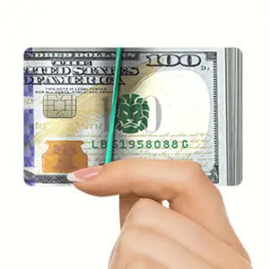 Credit Debit Card Sticker, High Adhesive Stickers, 2 Counts/set Ultra-thin Matte Finish Waterproof Scratch Resistant Durable Card Stickers, Compatible with Small Chip Cards