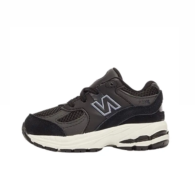 New Balance 2002R Black Phantom Original Kid Low Top Soft Soled New Shoes, Toddler Walking Shoes Babies' Everyday Comfort Sports Footwear, Low Top Shoes