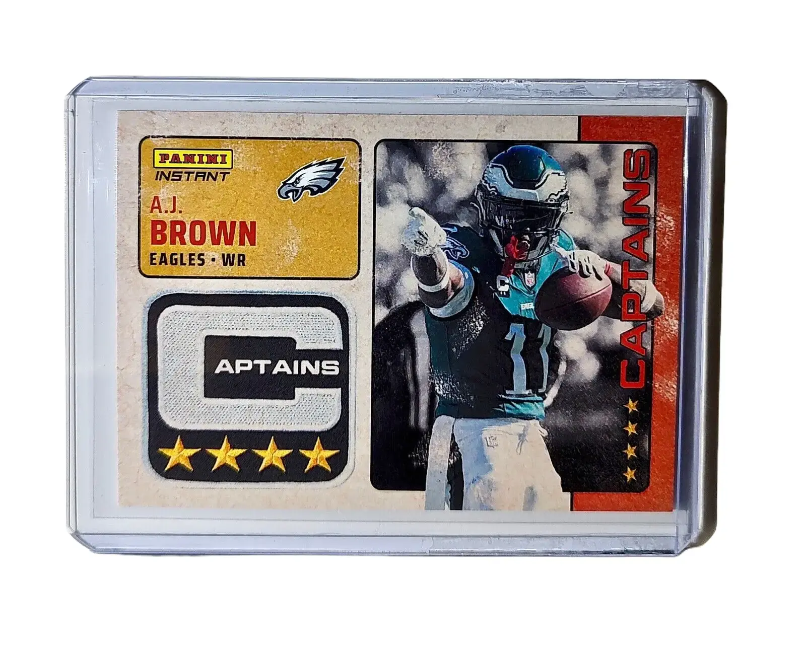 A.J. Brown 2024 Panini Captains NFL #39 Card Philadelphia Eagles 1/351