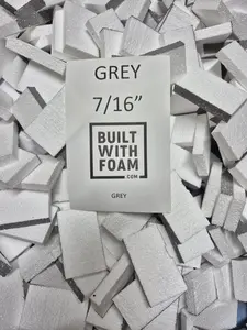 Built With Foam 7/16 Gray Shim Refill Bag - 84 Shims per bag - Ideal for Professional & DIY Use