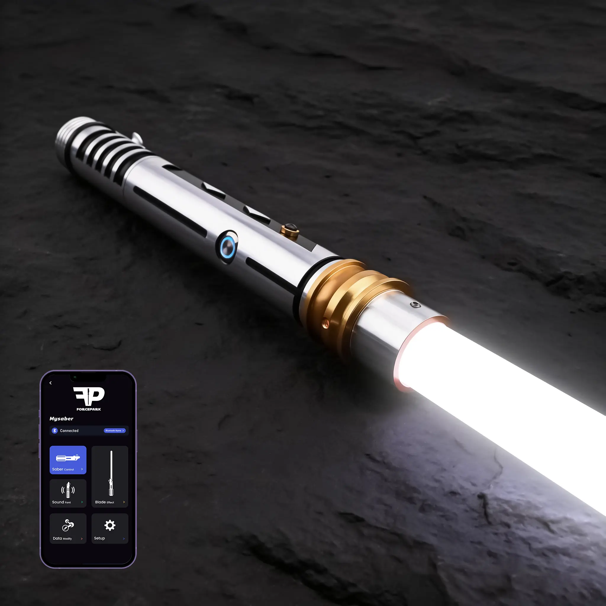SUPERNEOX Neopixel Lightsaber Hilt Multi Colors 27 Sound Fonts Smooth Swing&Motion Control, Budget-friendly Metal Handle for Adults and Kids