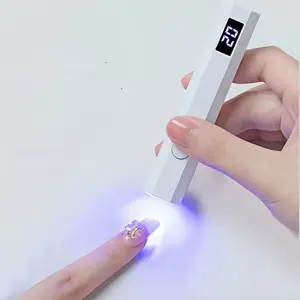 Digital Display Wireless Mini LED Gel Nail Dryer, Fast Nails Dryer, Fast Curing, Portable & Compact, Home Manicure & Travel, Perfect Gift, UV Curing Lamp, UV Lamp Cured, UV Light