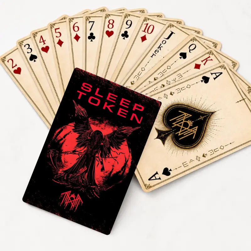 Sleep Token Rock Band Playing Cards | Dark Fantasy Poker Deck | Ultimate Gift for Music Lovers