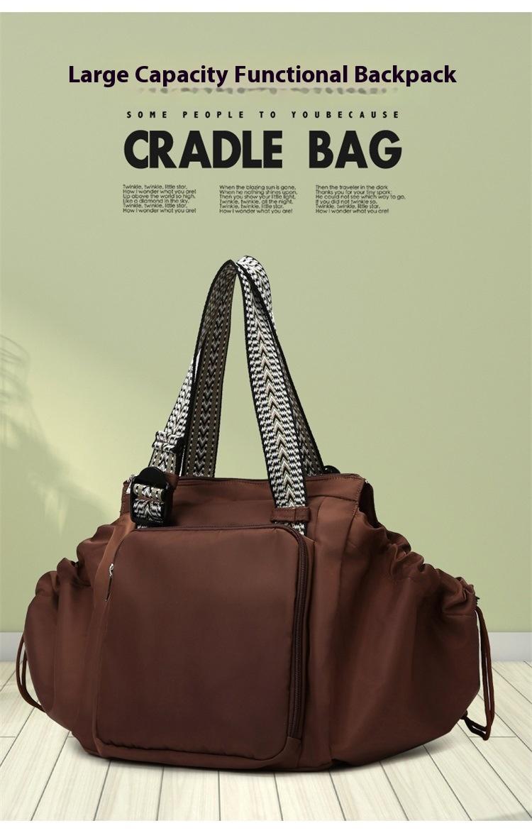 Ins Backpack Fashion Multifunctional Large Capacity Shopping Shoulder Bags Women Waterproof Travel Handbag