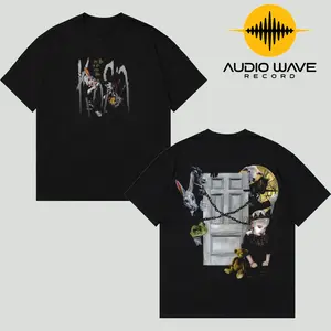 AUDIO WAVE RECORD - Korn-See You On The Other Side V2 Heavy Metal Graphic T‑Shirt, Rock Music Graphic Hoodie, Rock band tee, Mexico style menswear