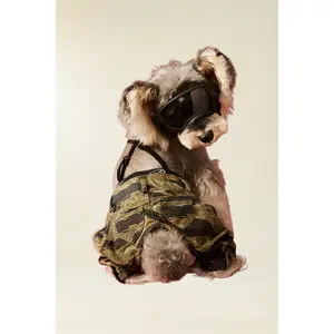 Camo Overall for Dogs Soft Breathable Cotton Fabric Comfortable Stylish for Outdoor Adventures or Casual Wear Summer Versatile Use