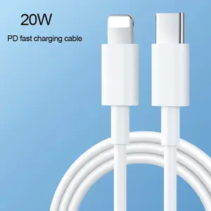 C to Lightning Cable, 1m Type-C Charging Cable, compatible with iPhone 15/14/13/12/11 Pro Max/X/XR/XS/7/8 Plus for fast charging, USB-C data syncing and charging, durable design, suitable for everyday use Smartphone