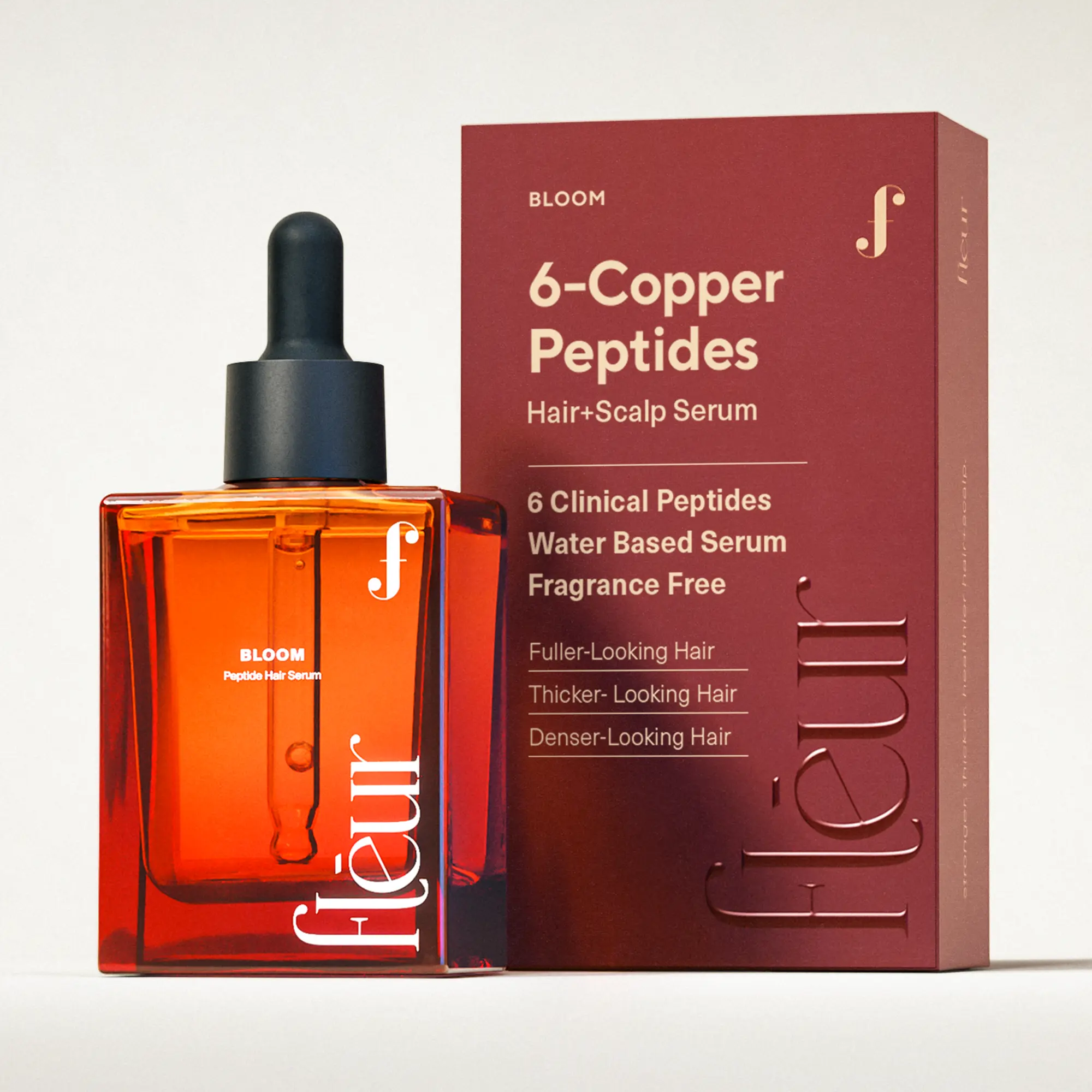 Fleur Bloom Multi-Copper Peptide Hair+Scalp Serum with GHK-cu AHK-cu PAL-AHK for Thicker Stronger Hair Anti Frizz Curl Thickening Essentials Duo 30ml - TikTok Shop Fleur Bloom Multi-Copper Peptide Hair+Scalp Serum with GHK-cu AHK-cu PAL-AHK for Thicker Stronger Hair Anti Frizz Curl Thickening Essentials Duo 30ml - TikTok Shop