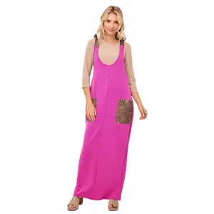 Modest Ribbed Jumper with Pockets