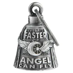 Christmas/Halloween Bell, Gremlin/Guardian Motorcycle Bell/Motorcycle Key Chain for Bikers Women Men W/Hanger,Biker Bell for Riders,Good Luck Riding Bell Spirit Bell Moto Accessories