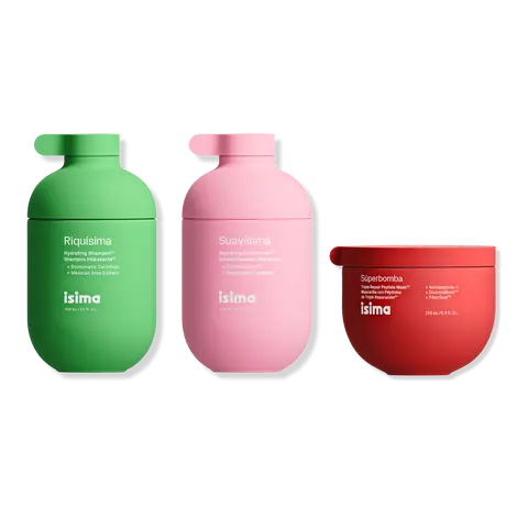 isima Repair+Hydrate Wash Day System for Curls and Waves