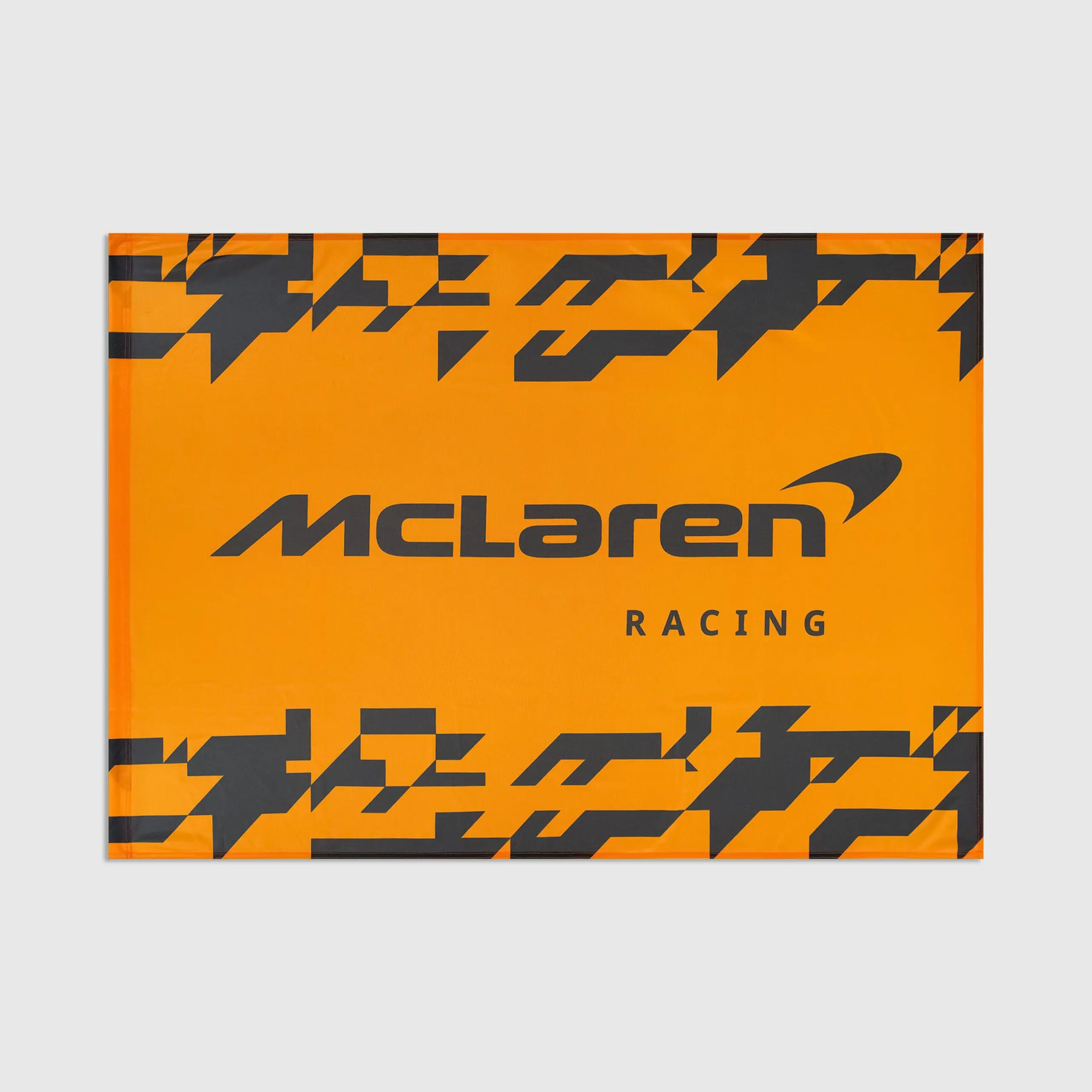 McLaren F1 Team Flag - Papaya/Black