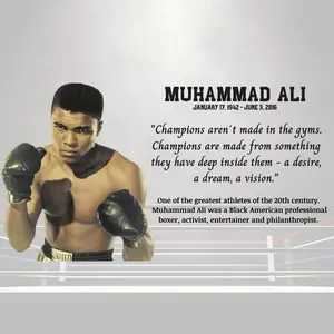 Muhammad Ali Wall Tapestry Decor