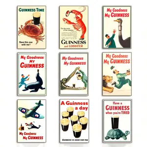 My Goodness My Guinness Canvas Print - Irish Pub Art no frame
