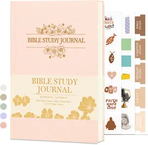 Journal Church Notes Journal,  Study Supplies  Notebooks Sermon & S.O.A.P  Study Journals for Note Taking, Christian Notebook for Women with Notes and Tabs, Linen