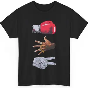 [SALE UP TO 50%] Three Legends Comfort Color T-Shirt, Jordan Jackson Tyson Graphic Tee, Vintage Sports Music Icon Shirt, Unisex Outfit