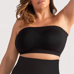 Shapermint Truekind Convertible Strapless Bandeau Bra with Wireless Comfort, Anti-Slip Grip & Removable Straps Fit Outfits Shapermint Truekind Convertible Strapless Bandeau Bra with Wireless Comfort, Anti-Slip Grip & Removable Straps Fit Outfits