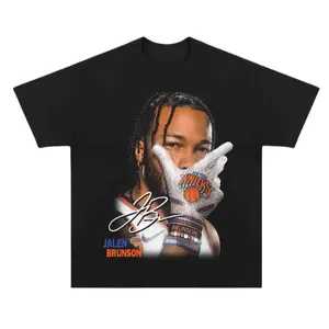 Jalen Brunson Youth And Adult T-Shirt And Sweatshirt Graphic Tees Tees Graphic Shirts Vintage Basketball Fan Shirt Retro Sports Streetwear Gift For Knicks Fans Game Day Apparel