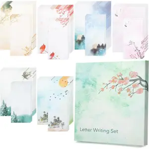 - Stationery Writing Paper Set with Envelopes, 7" x 10", 30 Letter Sheets & 18 Envelopes, Smooth Printable Letter Paper for Handwritten Notes, Personal Letters, Invitations, Office &