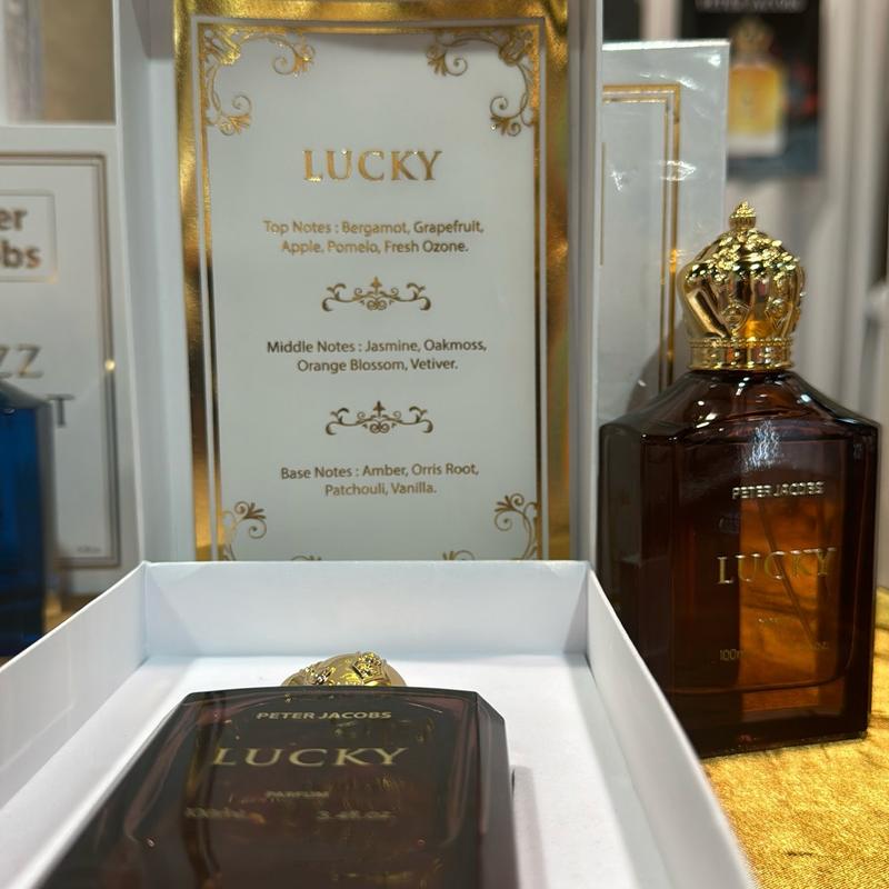 Peter Jacobs Lucky Parfum 100 ml Spray Men SEALED BOX