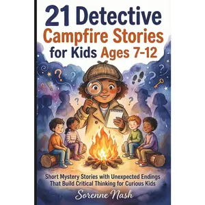 21 Detective Campfire Stories for  Ages 7-12: Short  Stories with Unexpected Endings That Build Critical Thinking for Curious  (Outside the Box) - Paperback