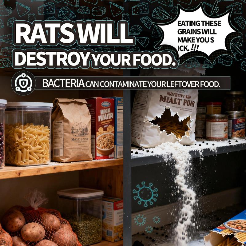 12-Pack Rodent Repellent Balls for Home Kitchen Effective Pest Control Solution